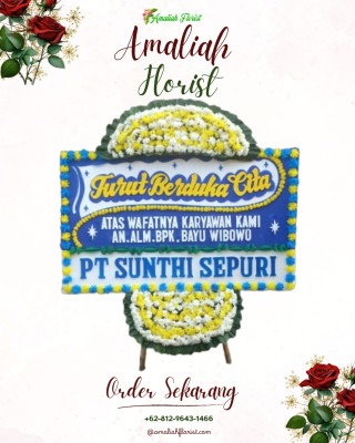 Papan Bunga Duka di Wenang